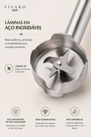 Mixer Elétrico Premium Inox 800W