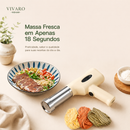 Máquina Portátil para Fazer Macarrão Fresco – Sem Fio e Recarregável