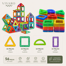 Kit Blocos Magnéticos de Construção 3D
