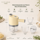 Triturador Elétrico de Alho e Temperos 2 em 1